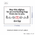 PPLR_HIDDEN_PRODUCT Double Heart Quote (2"x3" Cotton - 12 labels/set)