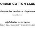 PPLR_HIDDEN_PRODUCT Reorder Previous Label Design - COTTON