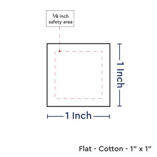 PPLR_HIDDEN_PRODUCT Print your Logo or Image on FLAT Cotton Tags