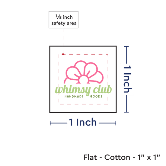 PPLR_HIDDEN_PRODUCT Print your Logo or Image on FLAT Cotton Tags