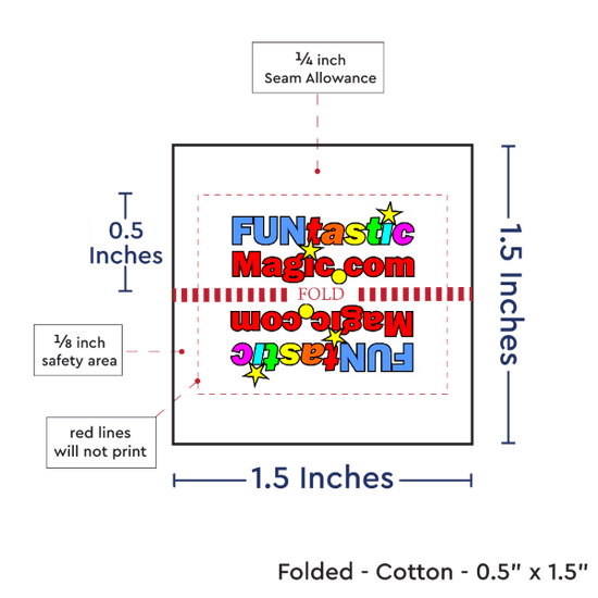 PPLR_HIDDEN_PRODUCT Print Your Logo or Image on FOLDED Cotton Tags