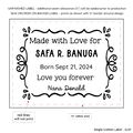 PPLR_HIDDEN_PRODUCT Decorative Frame Single Label
