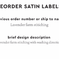 PPLR_HIDDEN_PRODUCT Reorder Previous Label Design - SATIN