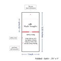 PPLR_HIDDEN_PRODUCT Print Your Logo/Image on Satin Tags (1" wide - Satin)