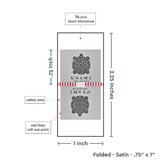 PPLR_HIDDEN_PRODUCT Print Your Logo/Image on Satin Tags (1" wide - Satin)