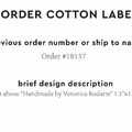 PPLR_HIDDEN_PRODUCT Reorder Previous Label Design - COTTON