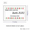 PPLR_HIDDEN_PRODUCT Christmas Trees (2"x3" Cotton - 12 labels/set)