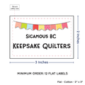 PPLR_HIDDEN_PRODUCT Colorful Banner (2"x3" Cotton - 12 labels/set)