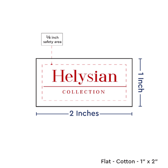 PPLR_HIDDEN_PRODUCT Print your Logo or Image on FLAT Cotton Tags