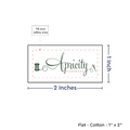 PPLR_HIDDEN_PRODUCT Print your Logo or Image on FLAT Cotton Tags