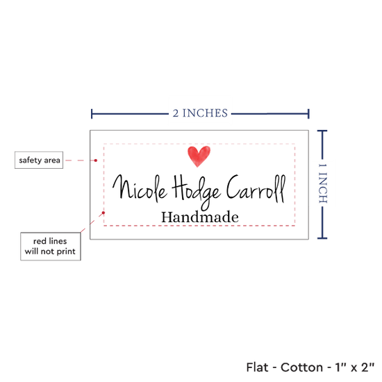 PPLR_HIDDEN_PRODUCT Simple Heart (2"x1"-Cotton)