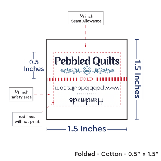 PPLR_HIDDEN_PRODUCT Print Your Logo or Image on FOLDED Cotton Tags