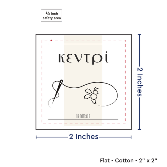 PPLR_HIDDEN_PRODUCT Print your Logo or Image on FLAT Cotton Tags