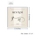 PPLR_HIDDEN_PRODUCT Print your Logo or Image on FLAT Cotton Tags