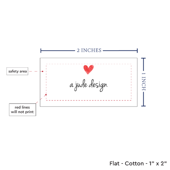 PPLR_HIDDEN_PRODUCT Simple Heart (2"x1"-Cotton)