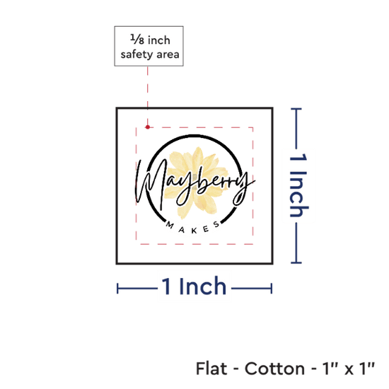PPLR_HIDDEN_PRODUCT Print your Logo or Image on FLAT Cotton Tags