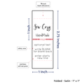PPLR_HIDDEN_PRODUCT Square Signature (1" wide - Satin)