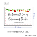 PPLR_HIDDEN_PRODUCT Christmas Garland (2"x3" Cotton - 12 labels/set)