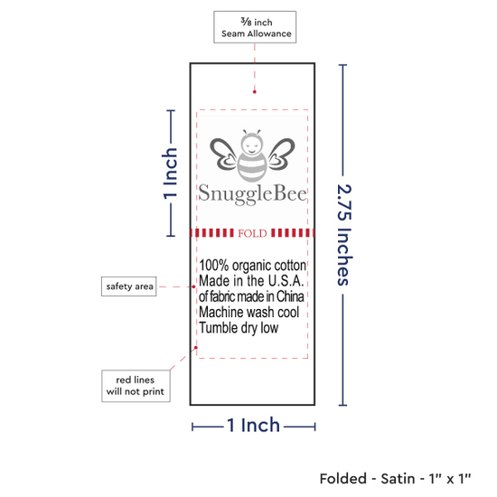 PPLR_HIDDEN_PRODUCT Print Your Logo/Image on Satin Tags (1" wide - Satin)