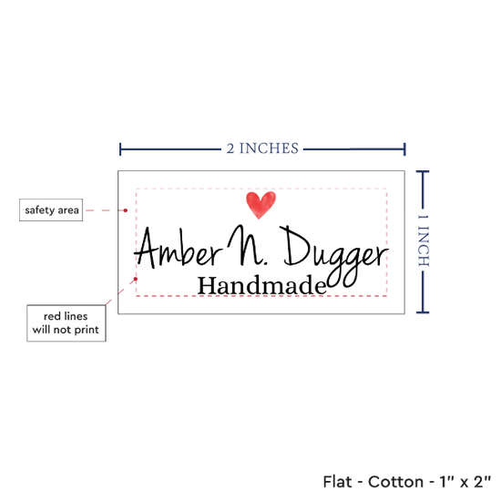 PPLR_HIDDEN_PRODUCT Simple Heart (2"x1"-Cotton)