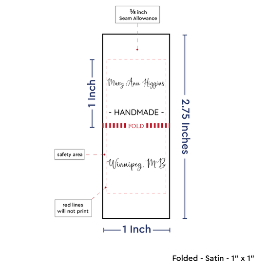 PPLR_HIDDEN_PRODUCT Square Signature (1" wide - Satin)