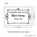 PPLR_HIDDEN_PRODUCT Swirl Accent Border (2"x3" Cotton - 12 labels/set)