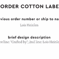 PPLR_HIDDEN_PRODUCT Reorder Previous Label Design - COTTON