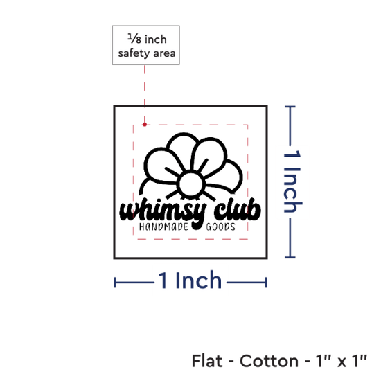 PPLR_HIDDEN_PRODUCT Print your Logo or Image on FLAT Cotton Tags