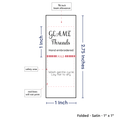 PPLR_HIDDEN_PRODUCT Square Signature (1" wide - Satin)