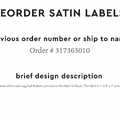 PPLR_HIDDEN_PRODUCT Reorder Previous Label Design - SATIN