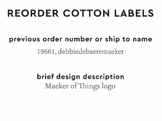 PPLR_HIDDEN_PRODUCT Reorder Previous Label Design - COTTON