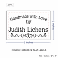 PPLR_HIDDEN_PRODUCT Double Heart Border (2"x3" Cotton - 12 labels/set)