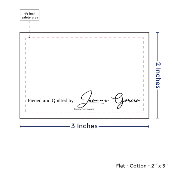 PPLR_HIDDEN_PRODUCT Print your Logo or Image on FLAT Cotton Tags
