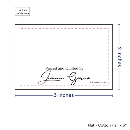 PPLR_HIDDEN_PRODUCT Print your Logo or Image on FLAT Cotton Tags