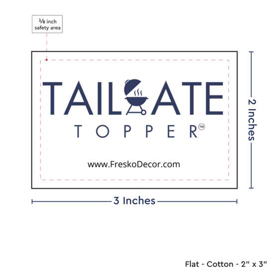 PPLR_HIDDEN_PRODUCT Print your Logo or Image on FLAT Cotton Tags