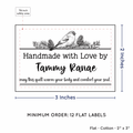 PPLR_HIDDEN_PRODUCT Winter Bird (2"x3" Cotton - 12 labels/set)
