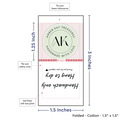 PPLR_HIDDEN_PRODUCT Print Your Logo or Image on FOLDED Cotton Tags