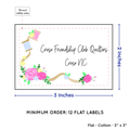 PPLR_HIDDEN_PRODUCT Thread and Flowers (2"x3" Cotton - 12 labels/set)