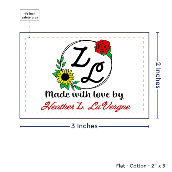 PPLR_HIDDEN_PRODUCT Print your Logo or Image on FLAT Cotton Tags