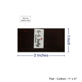 PPLR_HIDDEN_PRODUCT Print your Logo or Image on FLAT Cotton Tags