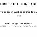 PPLR_HIDDEN_PRODUCT Reorder Previous Label Design - COTTON