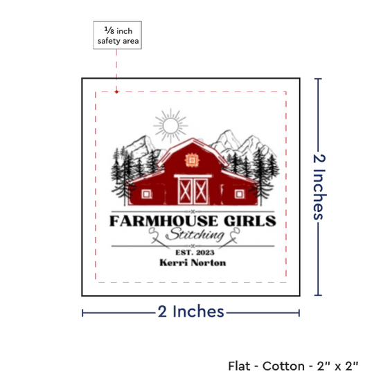 PPLR_HIDDEN_PRODUCT Print your Logo or Image on FLAT Cotton Tags