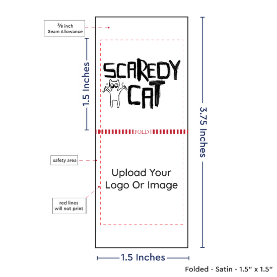 PPLR_HIDDEN_PRODUCT Print your logo/Image on Satin Tags (1.5" wide - Satin)