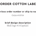 PPLR_HIDDEN_PRODUCT Reorder Previous Label Design - COTTON