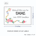 PPLR_HIDDEN_PRODUCT Thread and Flowers (2"x3" Cotton - 12 labels/set)