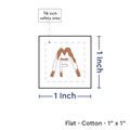 PPLR_HIDDEN_PRODUCT Print your Logo or Image on FLAT Cotton Tags
