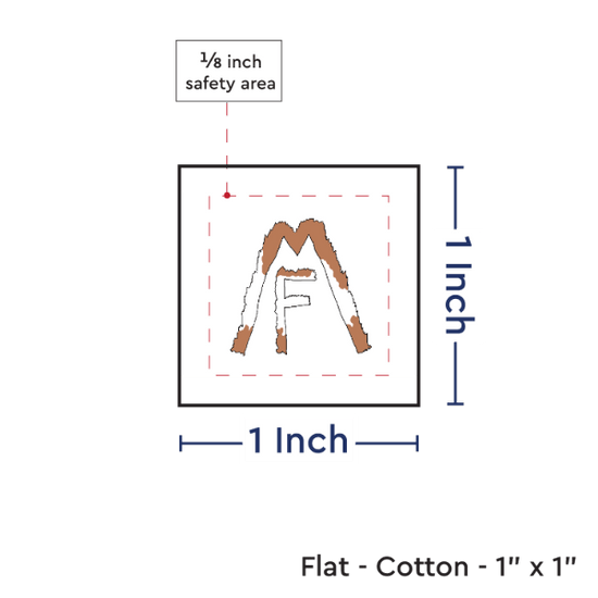 PPLR_HIDDEN_PRODUCT Print your Logo or Image on FLAT Cotton Tags