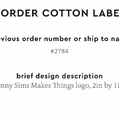 PPLR_HIDDEN_PRODUCT Reorder Previous Label Design - COTTON