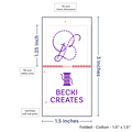 PPLR_HIDDEN_PRODUCT Print Your Logo or Image on FOLDED Cotton Tags