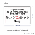 PPLR_HIDDEN_PRODUCT Double Heart Quote (2"x3" Cotton - 12 labels/set)